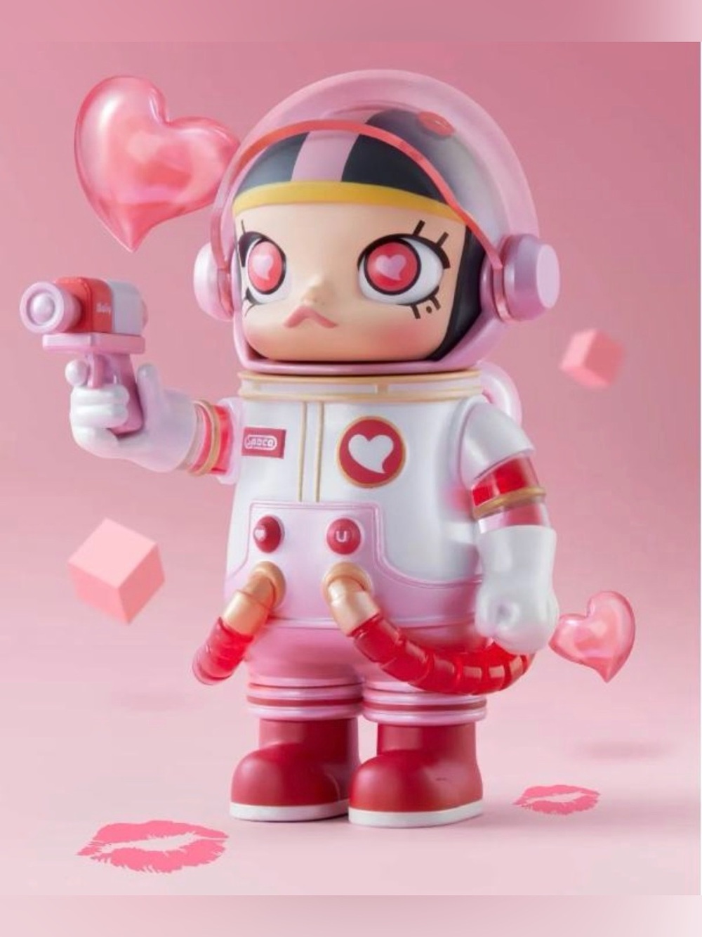 Mega Space Molly 100% Series Figures - “Heartbert”
